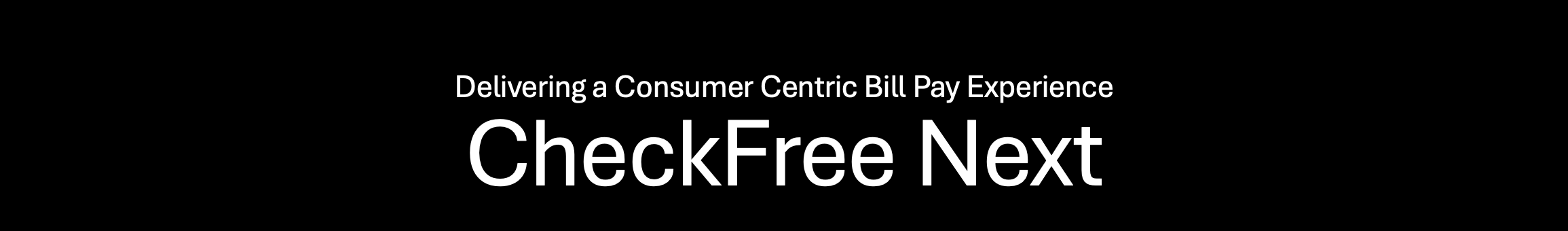 Fiserv CheckFree Next